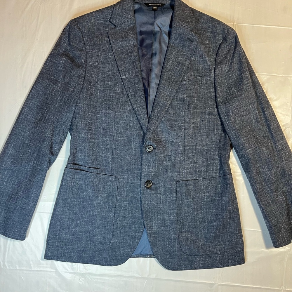 Banana Republic Blue Sport Coat Modern Fit